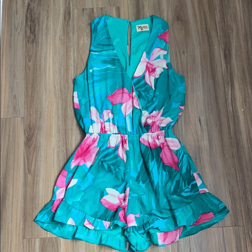 Show Me Your Mumu Floral Romper